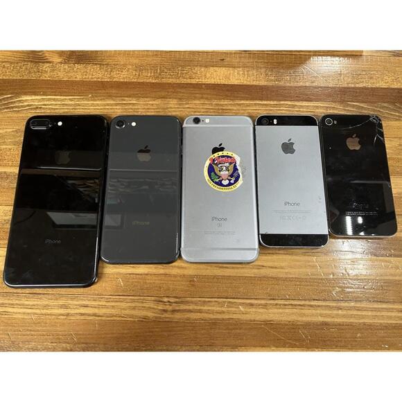 Lot of 5 iPhones for Parts / Repair – Broken / Not Working